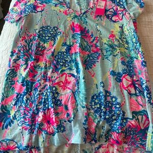 Lilly Pulitzer Vibrant Coral Reef Blouse